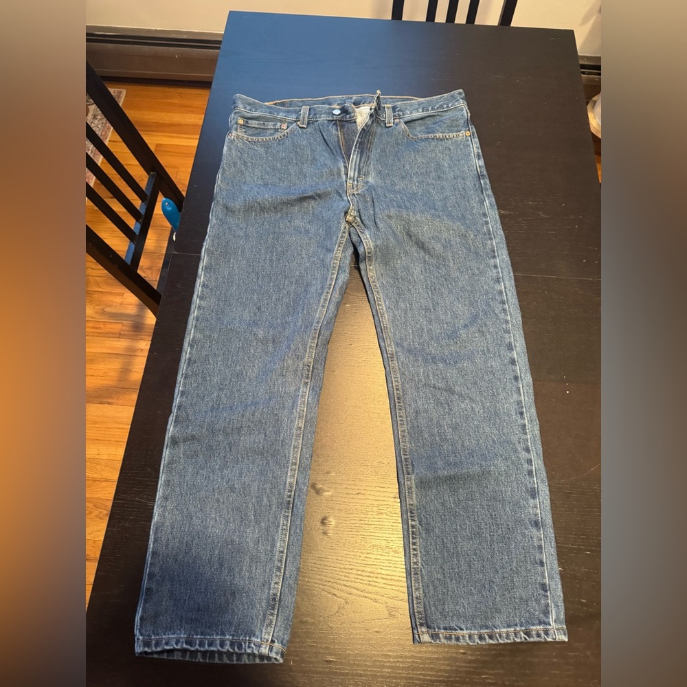 Classic Levi’s 505 Men's Blue Jeans